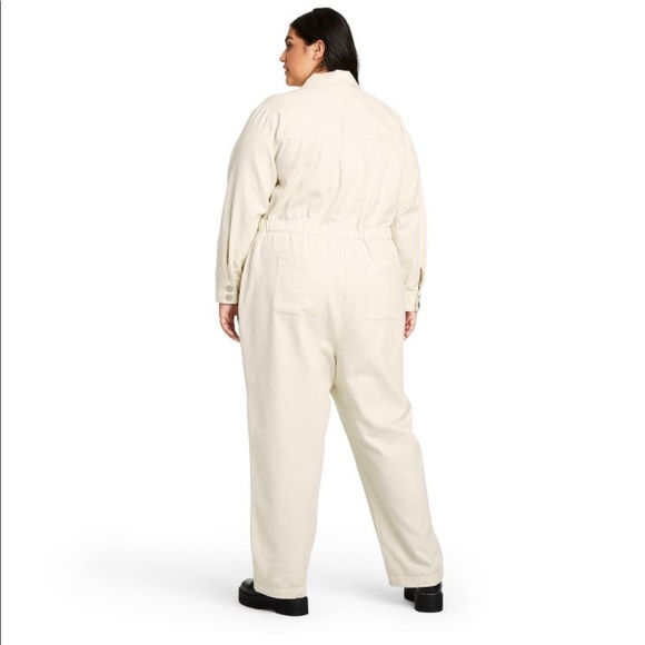 Sandy Liang x Target cream jumpsuit NWT - Picture 2 of 3